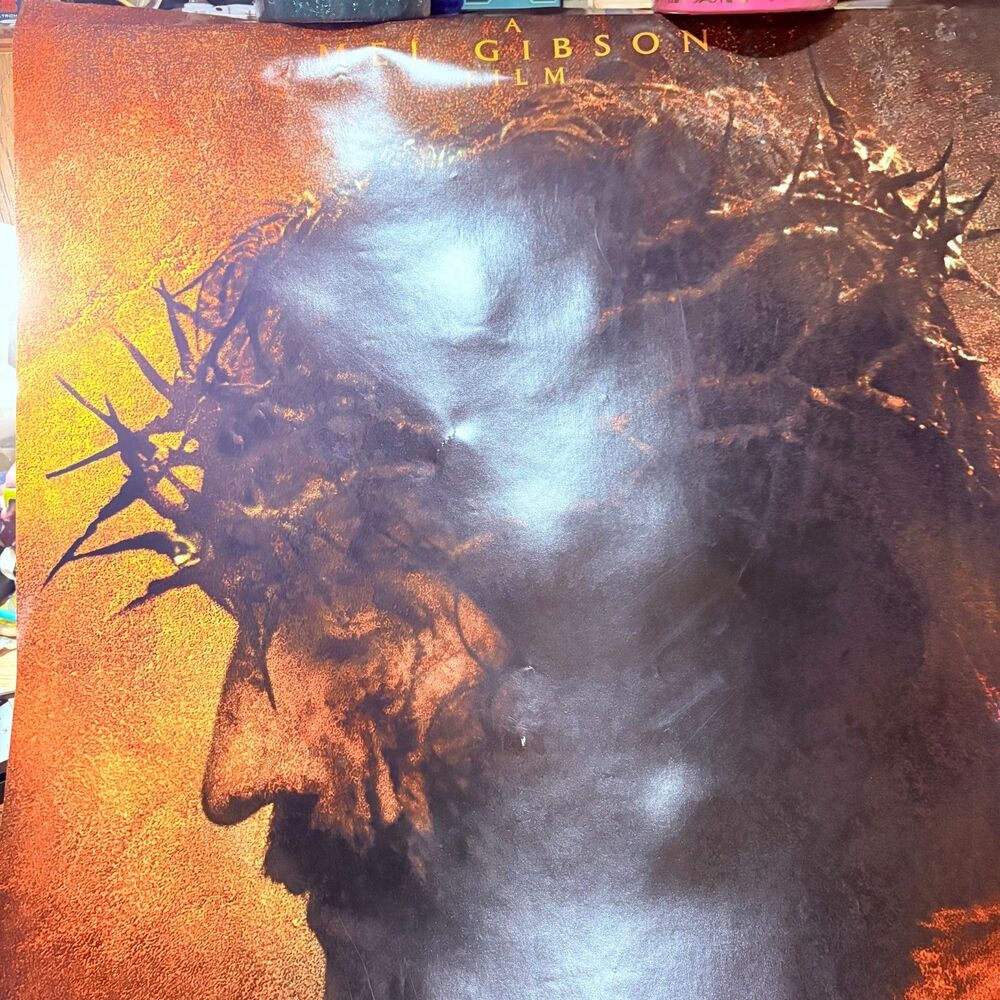 Passion Of The Christ Movie Poster 27X40 Jim Caviezel 2004 Mel Gibson Film